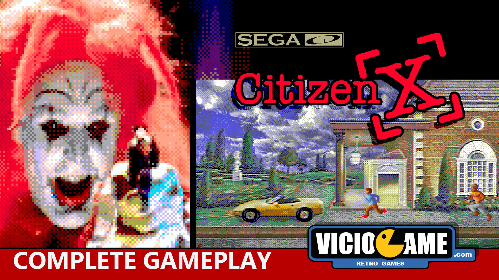 🎮 Citizen X (Sega CD) Complete Gameplay – VICIOGAME