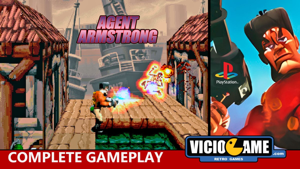 🎮 Agent Armstrong (Playstation) Complete Gameplay – VICIOGAME