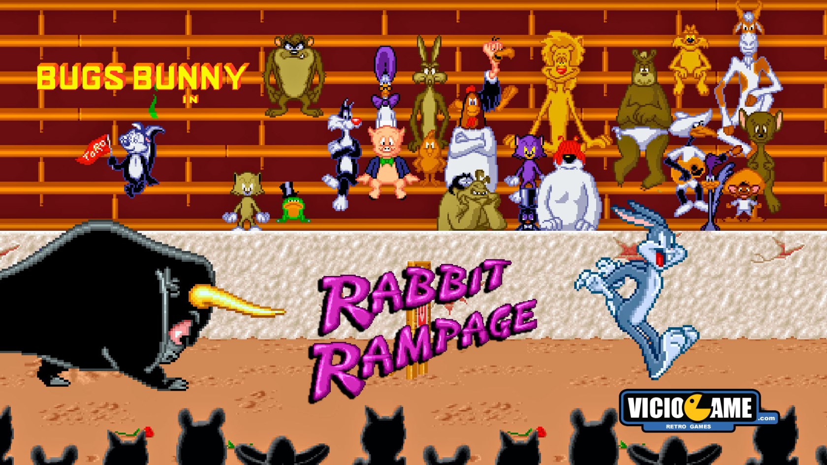 Bugs Bunny: Rabbit Rampage (Super Nintendo) – VICIOGAME